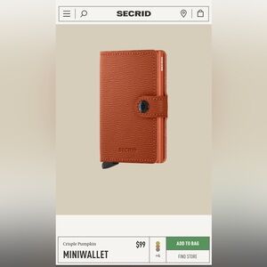Secrid RFID/NFC Card Protector Mini Wallet